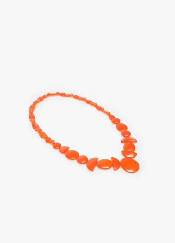 8745270 Resin stones necklace in multi shapes | Eshop GS | Jordan