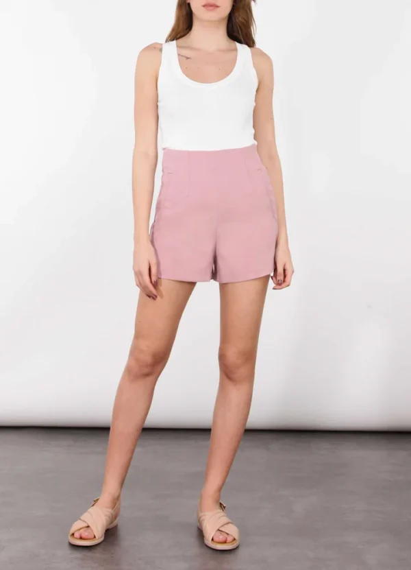 23082 Dress Short with belt loops and fake pockets on the sides | Eshop GS | Jordan