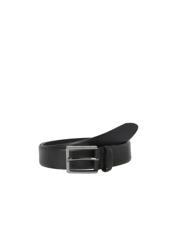 AMBUAYPBLSTL21599 134 Dressy structured saffiano belt no stitches