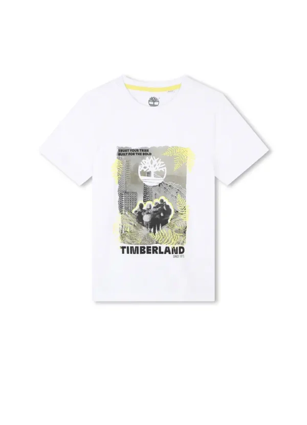 T60144 T-Shirt Ss Front Printed Illustration And Logo 100% Cotton | Eshop GS | Jordan