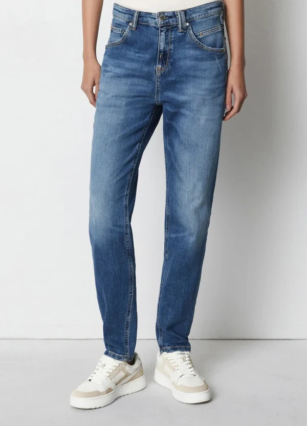 B41921012097 Denim Trouser, Boyfriend Fit, Regular Length, Tapered Leg | Eshop GS | Jordan
