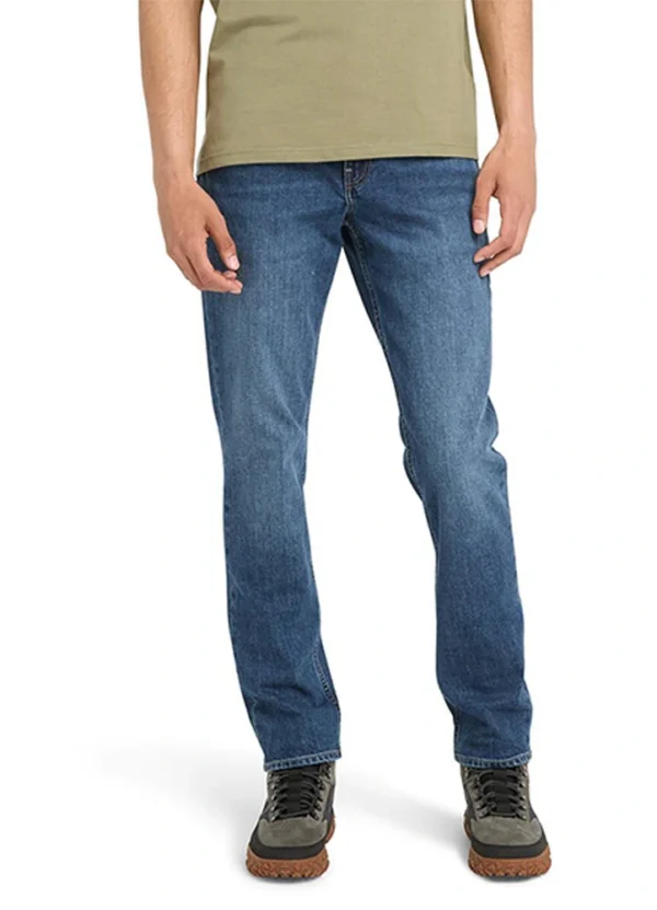 A6CQ2 Stretch Core Indigo Denim Pant Slim | Eshop GS | Jordan
