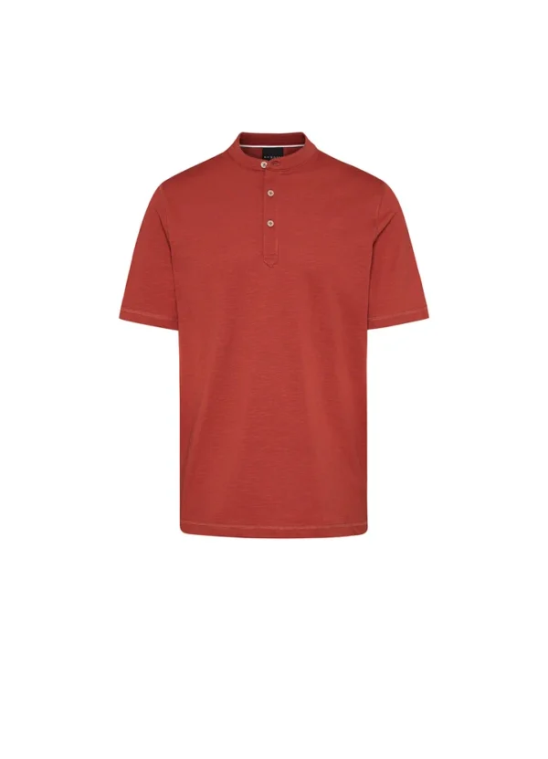 8150/55021A Jersey slub chinese collar henley poloshirt | Eshop GS | Jordan