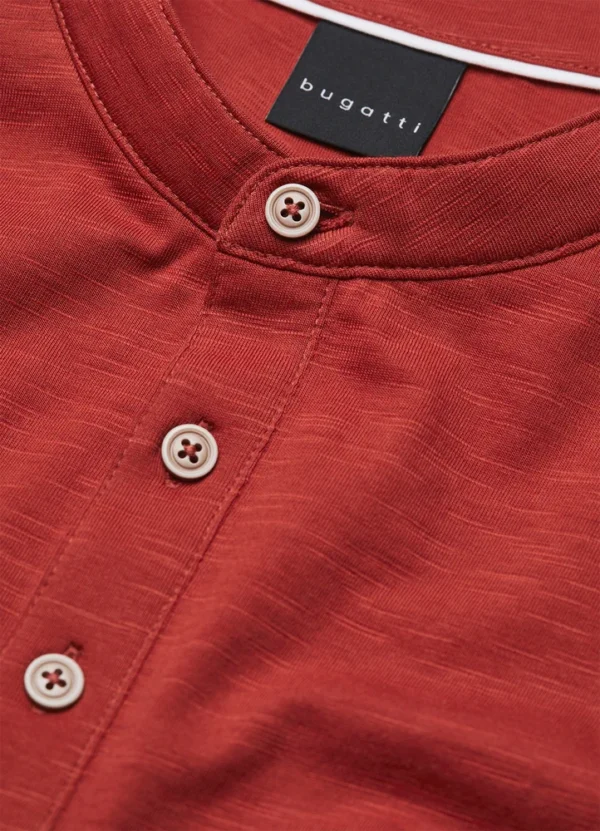 8150/55021A Jersey slub chinese collar henley poloshirt | Eshop GS | Jordan
