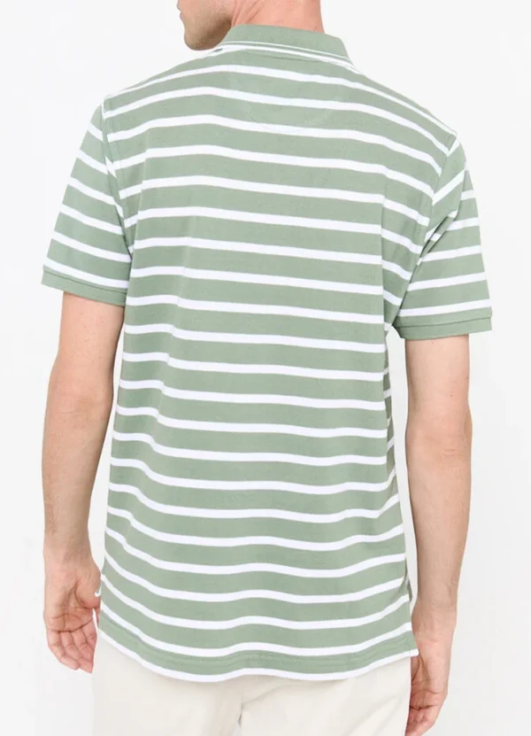 5587397 SS striped pique polo shirt with logo on chest | Eshop GS | Jordan