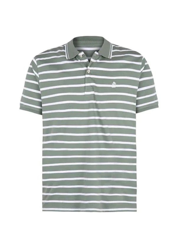 5587397 SS striped pique polo shirt with logo on chest | Eshop GS | Jordan