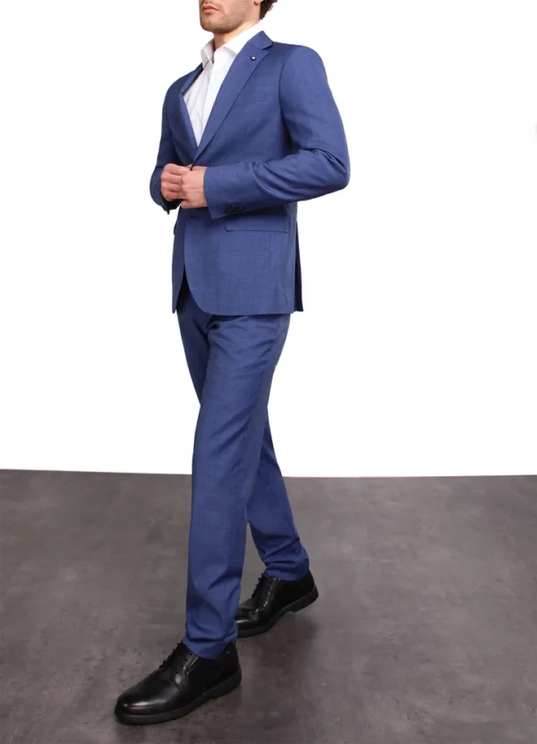 SPE241028TO12MB Toulon Drop 8 modern fit plain heather suit with plain tonal lining 240g/260g NL | Eshop GS | Jordan