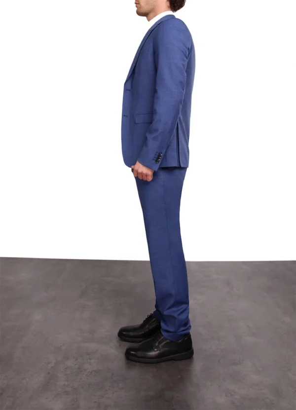 SPE241028TO12MB Toulon Drop 8 modern fit plain heather suit with plain tonal lining 240g/260g NL | Eshop GS | Jordan
