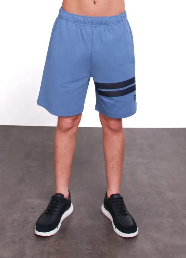 24084MB Drawstring sweat shorts with stripes on one leg and MB logo J | Eshop GS | Jordan