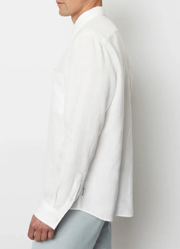 423742842318 Kent collar, long sleeves, one rectangular chest pocket, linen style | Eshop GS | Jordan