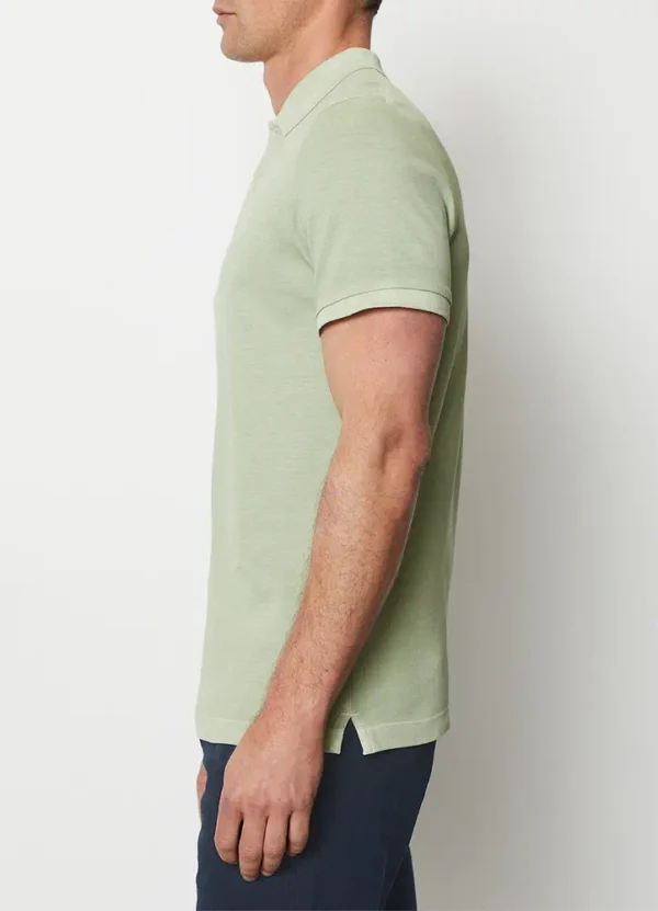 M22249653190 Washed basic poloshirt with embroidered MOP on chest | Eshop GS | Jordan