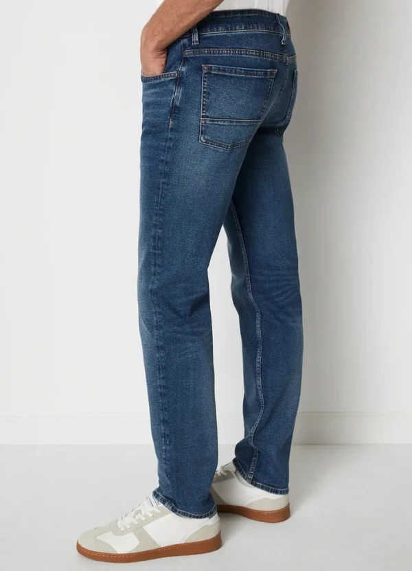 B21923012142 Sjobo denim trousers, shaped fit, shaped leg, low waist, reg. crotch, regular length | Eshop GS | Jordan