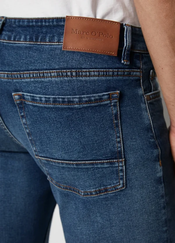 B21923012142 Sjobo denim trousers, shaped fit, shaped leg, low waist, reg. crotch, regular length | Eshop GS | Jordan