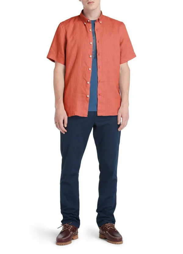 A2DCC Mill Brook Linen Short Sleeve Shirt | Eshop GS | Jordan