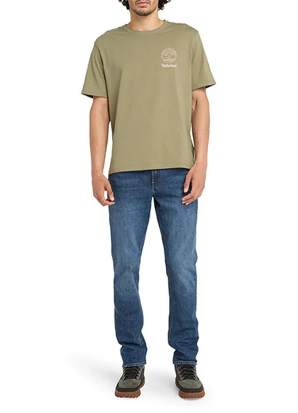 A6CQ2 Stretch Core Indigo Denim Pant Slim | Eshop GS | Jordan