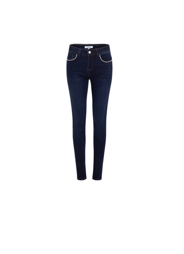 232-PAWEL Slim trousers with details at the front pocket | Eshop GS | Jordan