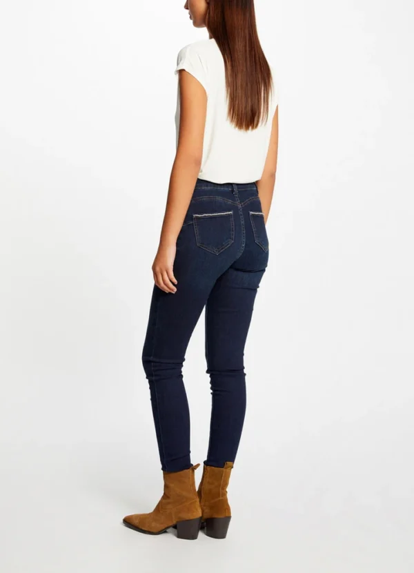 232-PAWEL Slim trousers with details at the front pocket | Eshop GS | Jordan