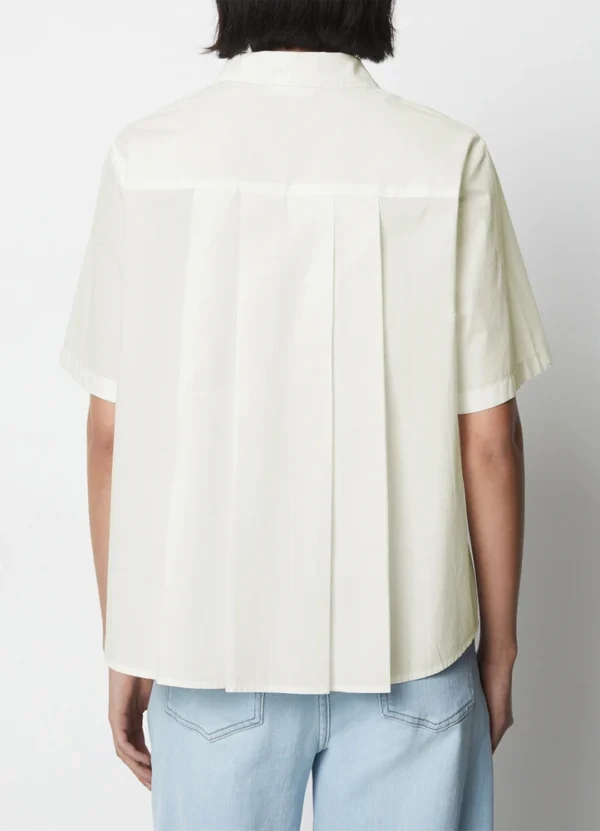 443110541003 Sort sleeves shirt with pleats at the back | Eshop GS | Jordan