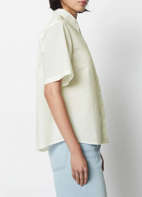 443110541003 Sort sleeves shirt with pleats at the back | Eshop GS | Jordan