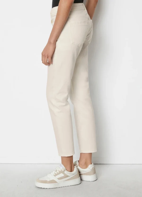 443911912321 Denim Trouser, Regular Waist, Slim Leg, Cropped Length | Eshop GS | Jordan