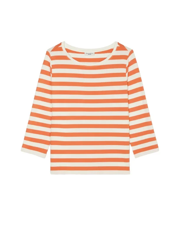 441229652353 Striped boat neck long sleeves blouse | Eshop GS | Jordan
