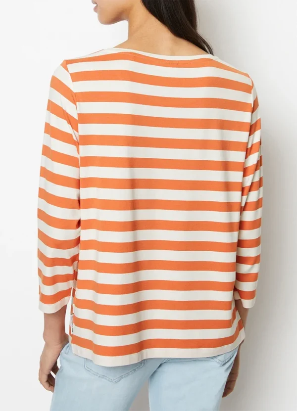 441229652353 Striped boat neck long sleeves blouse | Eshop GS | Jordan