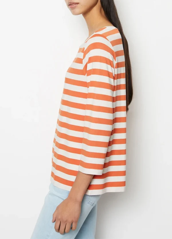 441229652353 Striped boat neck long sleeves blouse | Eshop GS | Jordan