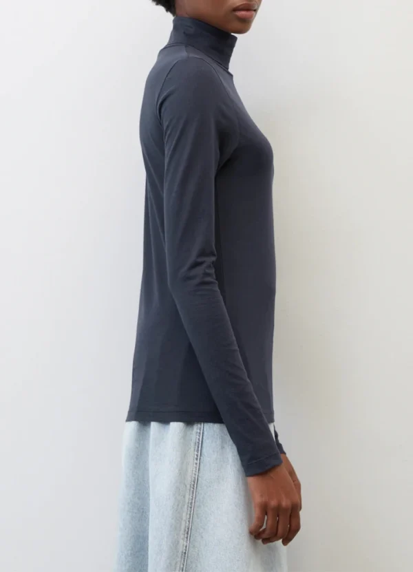 M49205352495 T-shirt, longsleeve, turtleneck, solid, seam details | Eshop GS | Jordan