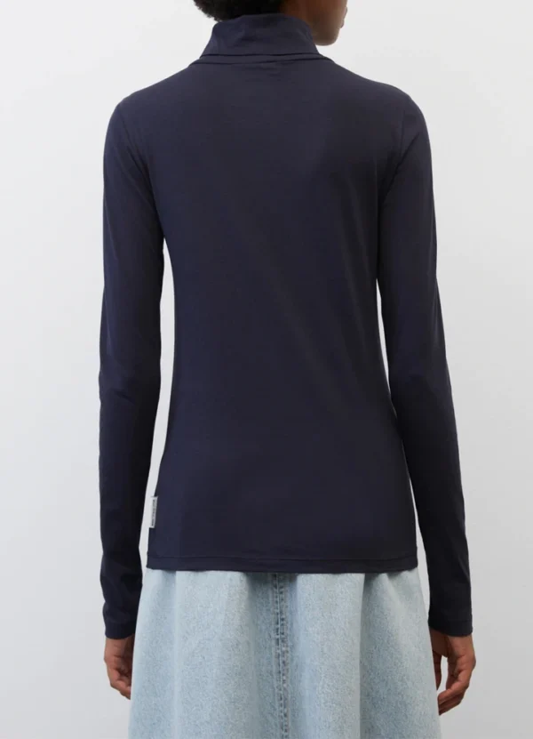 M49205352495 T-shirt, longsleeve, turtleneck, solid, seam details | Eshop GS | Jordan