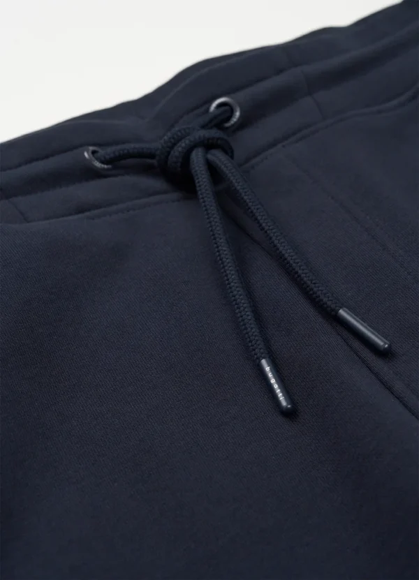 8250/65070B Drawstring cuffed sweat pants with bugatti print on left side | Eshop GS | Jordan