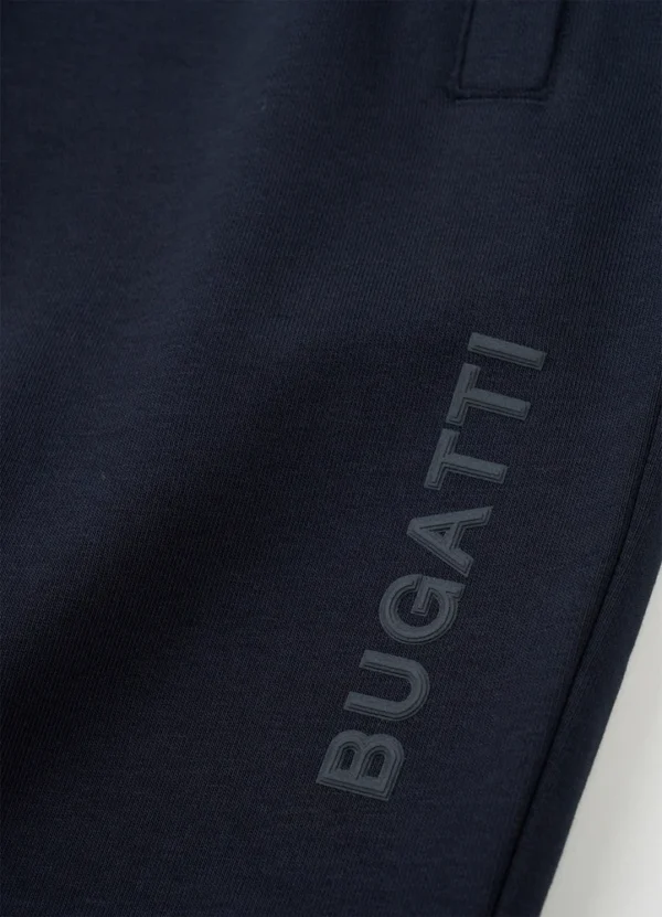8250/65070B Drawstring cuffed sweat pants with bugatti print on left side | Eshop GS | Jordan