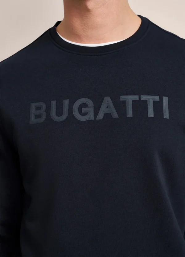 8650/65070B Crew neck sweatshirt with bugatti print | Eshop GS | Jordan