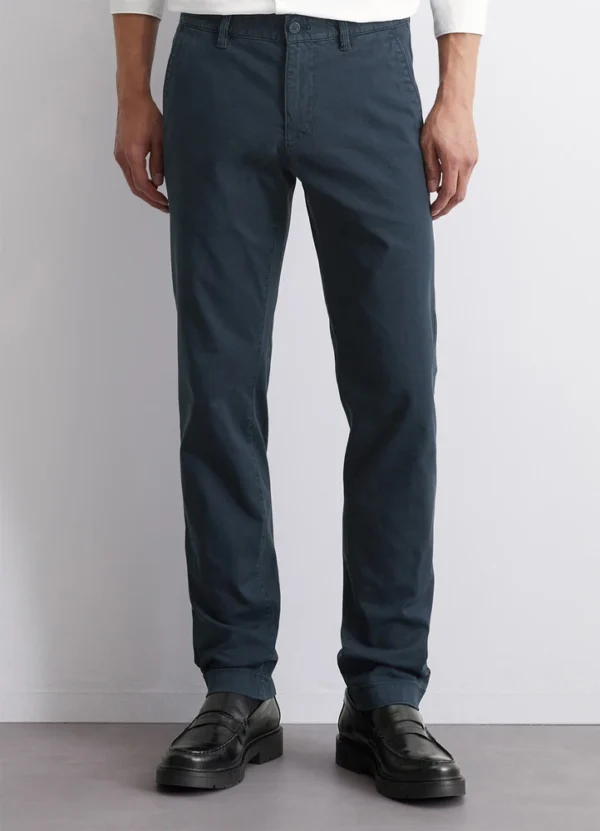 B21010810064 Stig Structured chino tapered fit, tapered leg, regular length, velt pockets | Eshop GS | Jordan