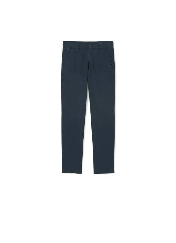 B21010810064 Stig Structured chino tapered fit, tapered leg, regular length, velt pockets | Eshop GS | Jordan