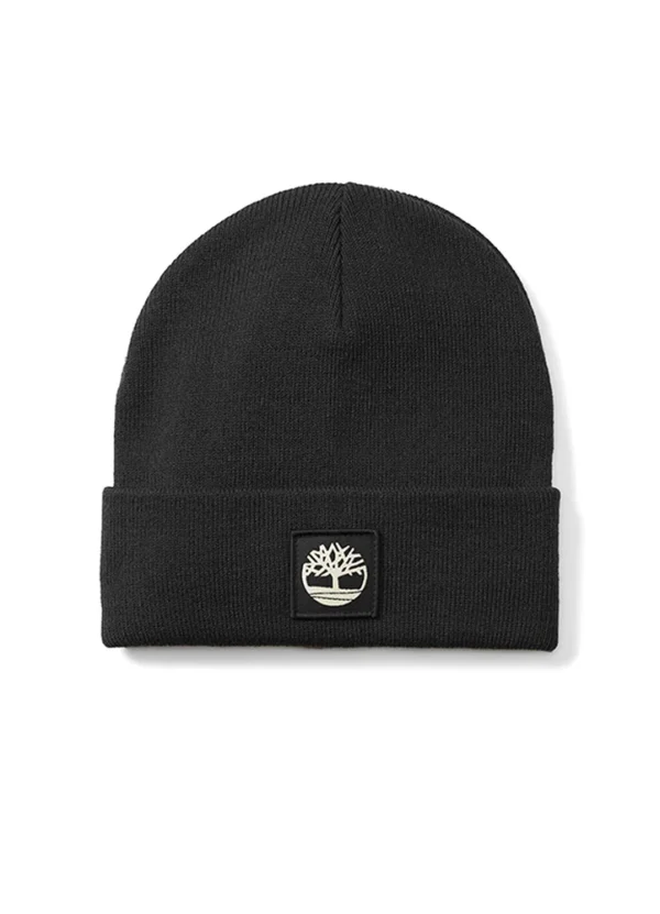 AMTDW24HTBEK90399 A61BX Cuffed Beanie With Tonal Patch