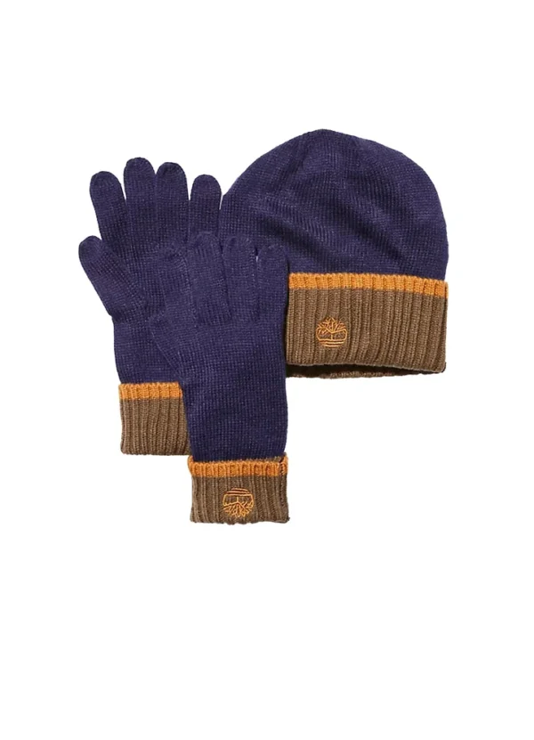 AMTDW24HTBEK90445 A61NA Hat And Glove Set With Tipping