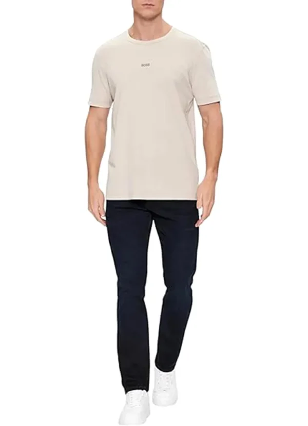 50502173 Tokks Plain t-shirt with middle small boss logo | Eshop GS | Jordan