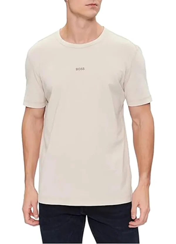 50502173 Tokks Plain t-shirt with middle small boss logo | Eshop GS | Jordan