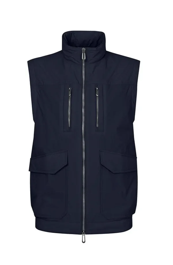 776300/71030 Nylon full zip vest with two zipped pockets and cargo flap pockets | Eshop GS | Jordan