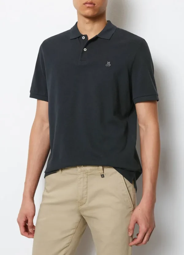 B21223053092 Basic pique regular fit poloshirt with embroidered MOP on chest | Eshop GS | Jordan