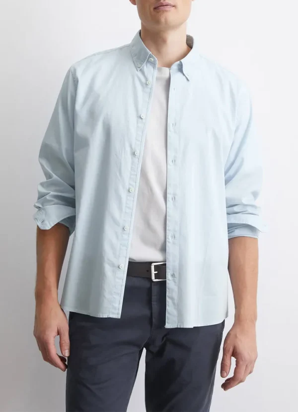 B21726842342 Bedford shirt Button down collar, long sleeves with embroidered MOP | Eshop GS | Jordan