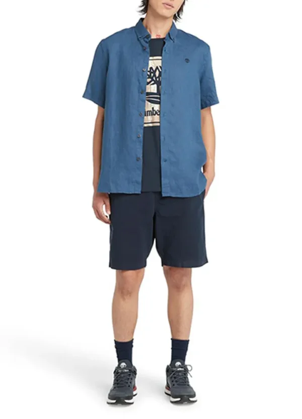 A2DCC Mill Brook Linen Short Sleeve Shirt | Eshop GS | Jordan