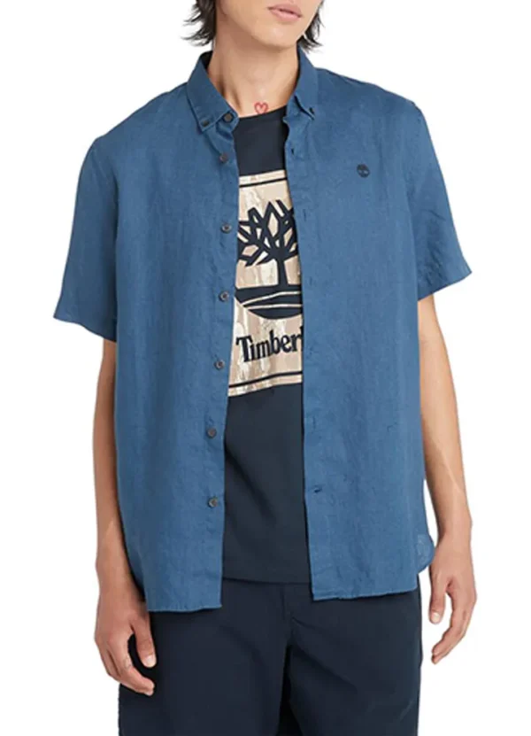 A2DCC Mill Brook Linen Short Sleeve Shirt | Eshop GS | Jordan