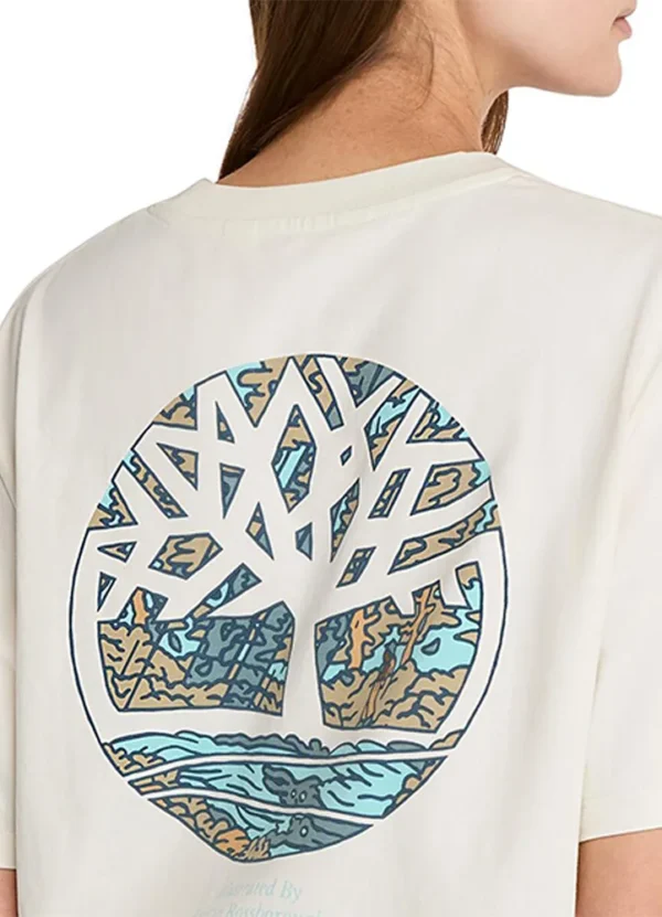 A6DG5 Illustrated Tree Logo Back Graphic Tee | Eshop GS | Jordan