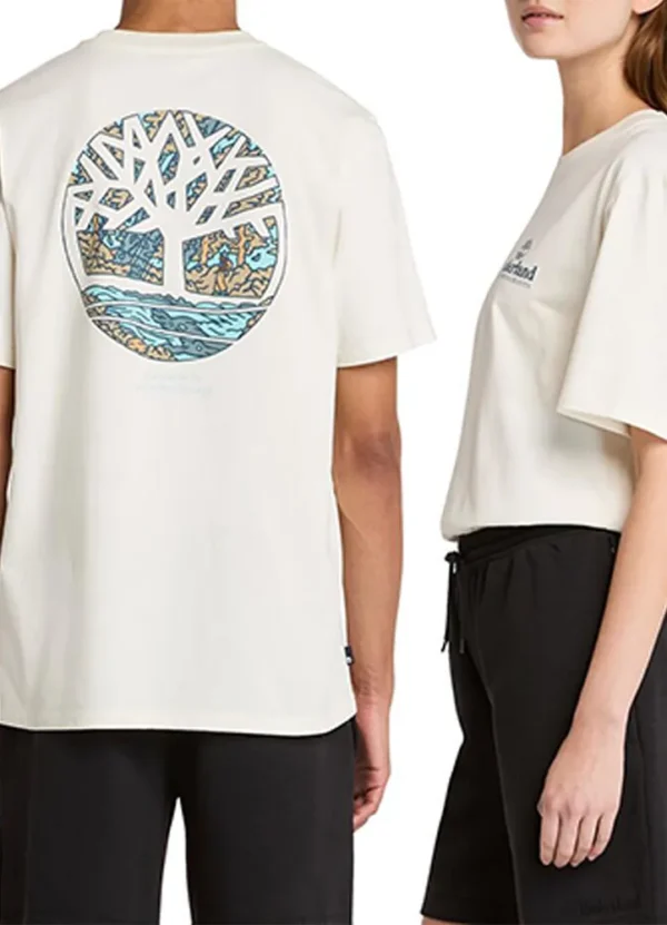 A6DG5 Illustrated Tree Logo Back Graphic Tee | Eshop GS | Jordan