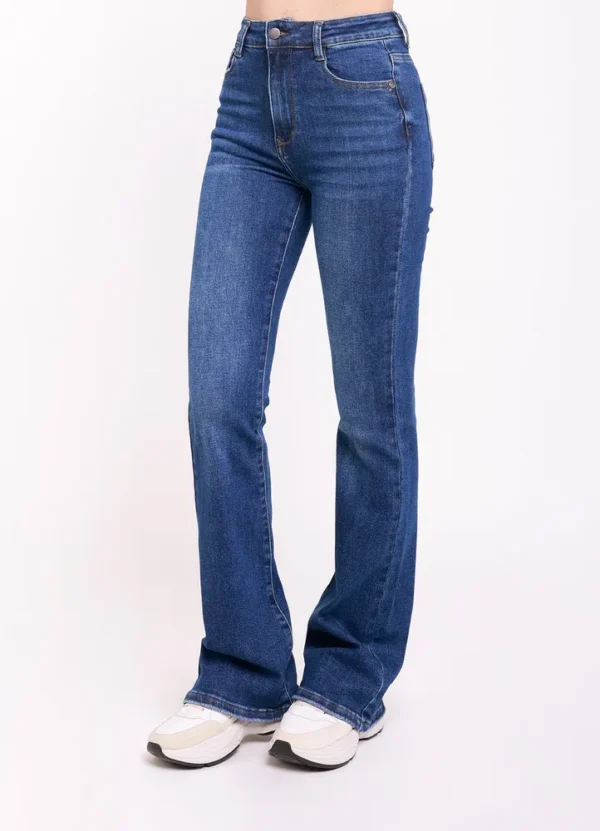 25027/LR44 JD143 -Skinny fit, bootcut leg, high rise jeans | Eshop GS | Jordan