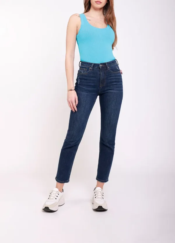 25025/LR12 JD143 -Slim leg Jeans with destroys | Eshop GS | Jordan