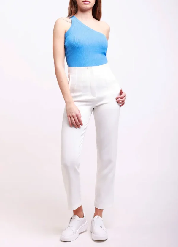 25020/LR14 JD143 - One shoulder ribbed t-shirt | Eshop GS | Jordan