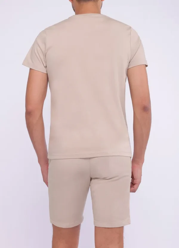 SPE25108SO38MB Sonny plain crew neck t-shirt with chest pocket | Eshop GS | Jordan
