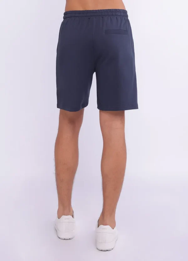 25101MB Drawstring bermuda sweat shorts with one vertical stripe maison brown-25101MB | Eshop GS | Jordan
